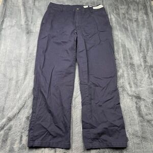 Workrite Mens Navy Blue Flame Resistant FR Work Pants 36x30 Westex 431UT95NB
